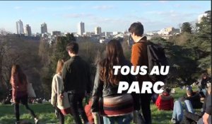 Coronavirus: les Parisiens nombreux dans les parcs publics malgré les consignes de distanciation