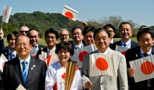 Le relais de la flamme olympique toujours prévu au Japon