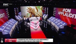 Les tendances GG : L'hommage des Français aux personnels hospitaliers depuis leur fenêtre - 18/03
