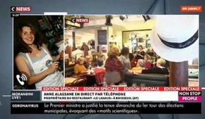 VIRUS - Anne Alassane, grande gagnante de "Masterchef" sur TF1, explique pourquoi elle a refusé de fermer son restaurant - VIDEO