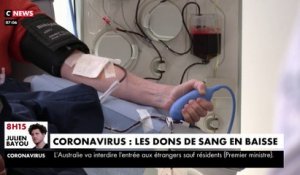 Coronavirus : l’EFS lance un appel aux dons du sang malgré le confinement