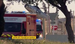 Coronavirus : l’armée vient soulager l’hôpital de Mulhouse