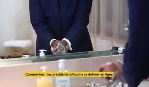 Coronavirus : des présidents africains montrent comment bien se laver les mains pour lutter contre l'épidémie
