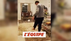 Marcos Alonso a une autre vision du Stay at home challenge - Foot - WTF