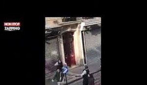 Coronavirus : des habitants confinés font danser un policer à Paris (vidéo)