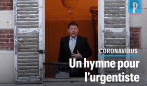 Le ténor chante « La Marseillaise » en hommage au médecin urgentiste décédé