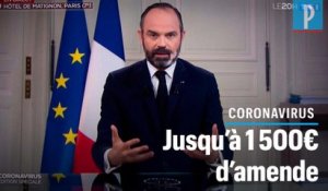 Amendes, sport, marchés.… Edouard Philippe durcit les règles du confinement