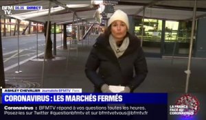 Coronavirus: les marchés sont fermés à Paris