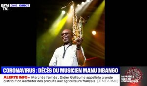 Mort de Manu Dibango: André Manoukian rend hommage au "papa de tous les musiciens"