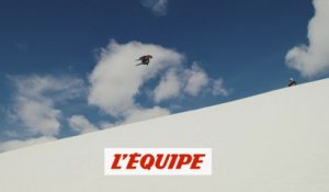 Kevin Rolland de retour dans un halfpipe - Adrénaline - Ski freestyle