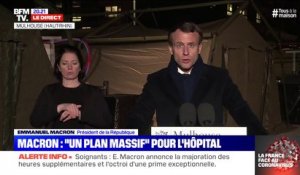 Emmanuel Macron: "Dans cette guerre, nous devons faire bloc"