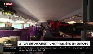 Le TGV médicalisé : une première en Europe