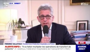 Le président de la Fédération hospitalière de France assure que "les lignes tiennent" dans les hôpitaux français