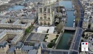 CORONAVIRUS - Regardez les images filmées depuis un drone des rues parisiennes quasi vides depuis le confinement - VIDEO