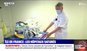 Coronavirus: en Ile-de-France, les hôpitaux bientôt saturés