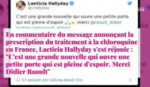 Laeticia Hallyday : son soutien inattendu au professeur Didier Raoult