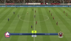 LOSC - OGC Nice sur FIFA 20 : résumé et buts (L1 - 33e journée)