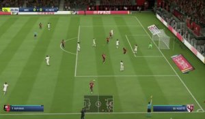 Stade Rennais - FC Metz sur FIFA 20 : résumé et buts (L1 - 33e journée)