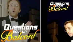 Confiné, ce comédien lance depuis la fenêtre de son appartement un quiz entre voisins, baptisé... « Questions pour un balcon »