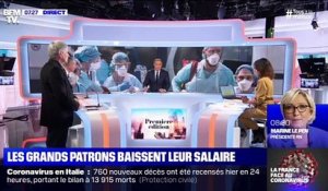 Les grands patrons baissent leur salaire - 03/04