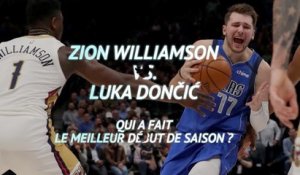 NBA - Zion Williamson vs. Luka Dončić, qui a fait le meilleur début de saison ?