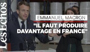 Produits stratégiques : Macron veut une souveraineté européenne