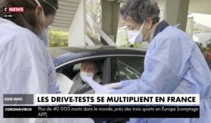 Paris : un drive-test travaille à dépister les soignants