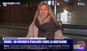 Coronavirus: 38 patients vont être évacués de Paris vers la Bretagne