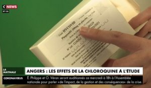 Coronavirus : les effets de la chloroquine à l'étude à Angers