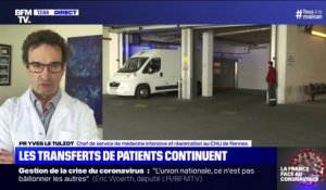 Transferts de patients à Rennes: "L'installation s'est faite de façon très calme." raconte le Pr Yves Le Tulzot