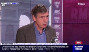 Eric Caumes: "La situation est sérieuse, la plupart des hôpitaux en Ile-de-France sont saturés"