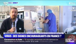 Jean-Michel Constantin (chef du service de réanimation à la Pitié-Salpêtrière): "On a de nouveau un peu d'avance sur l'épidémie"