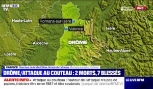 Romans-sur-Isère: un témoin de l'attaque au couteau témoigne