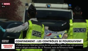 Confinement : les contrôles se poursuivent