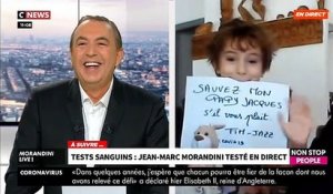 Tim-Jazz, 6 ans, lance un appel dans "Morandini Live" sur CNEWS pour sauver son grand-père