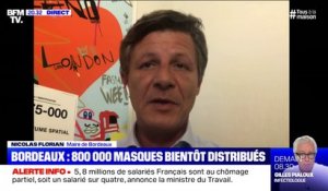 800.000 masques seront bientôt distribués à Bordeaux, selon son maire