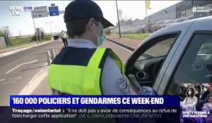 Confinement: près de 160.000 policiers et gendarmes déployés ce week-end pour contrôler les sorties