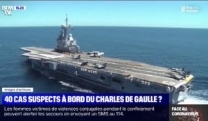 Une quarantaine de marins du Charles de Gaulle présentent des symptômes compatibles avec le coronavirus