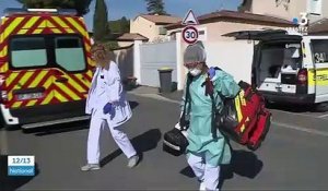 Coronavirus : intervention Covid-19 avec les pompiers de Montpellier