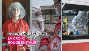 La vie quotidienne du personnel de la Croix-Rouge italienne