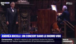 Pour Pâques, Andrea Bocelli chante dans le Duomo vide de Milan