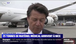 25 tonnes de matériel médical arrivent à Nice ce lundi