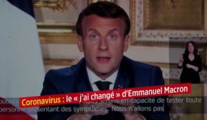 Coronavirus : le « j'ai changé » d'Emmanuel Macron