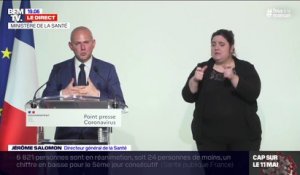 Virus: Jérôme Salomon annonce que la France dépasse la barre des 100 000 cas