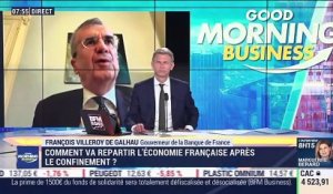 François Villeroy de Galhau (Banque de France) : La Banque de France annonce une chute des ventes des biens et services de 24% sur l'ensemble du mois de mars - 15/04