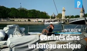 Confinement : l'équipage d'un bateau d'exploration polaire confiné sur la Seine
