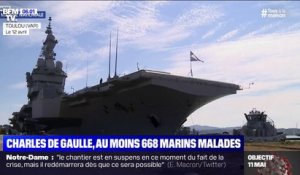 Au moins 668 marins sont touchés par le coronavirus à bord du porte-avions Charles de Gaulle
