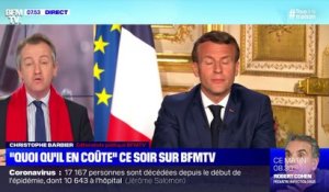 L'édito de Christophe Barbier: "Quoi qu'il en coûte" ce soir sur BFMTV - 16/04