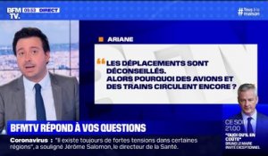 Pourquoi les trains et les avions circulent-ils encore? BFMTV répond à vos questions