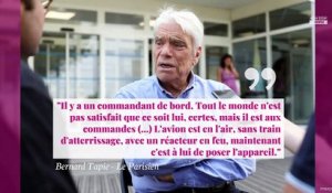 Bernard Tapie : "On jugera Macron au coup de sifflet final"
